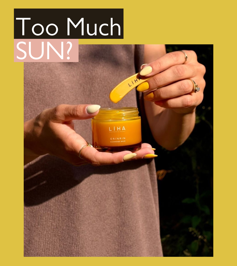 Orinrin balm cleanser as an after-sun | LIHA Beauty