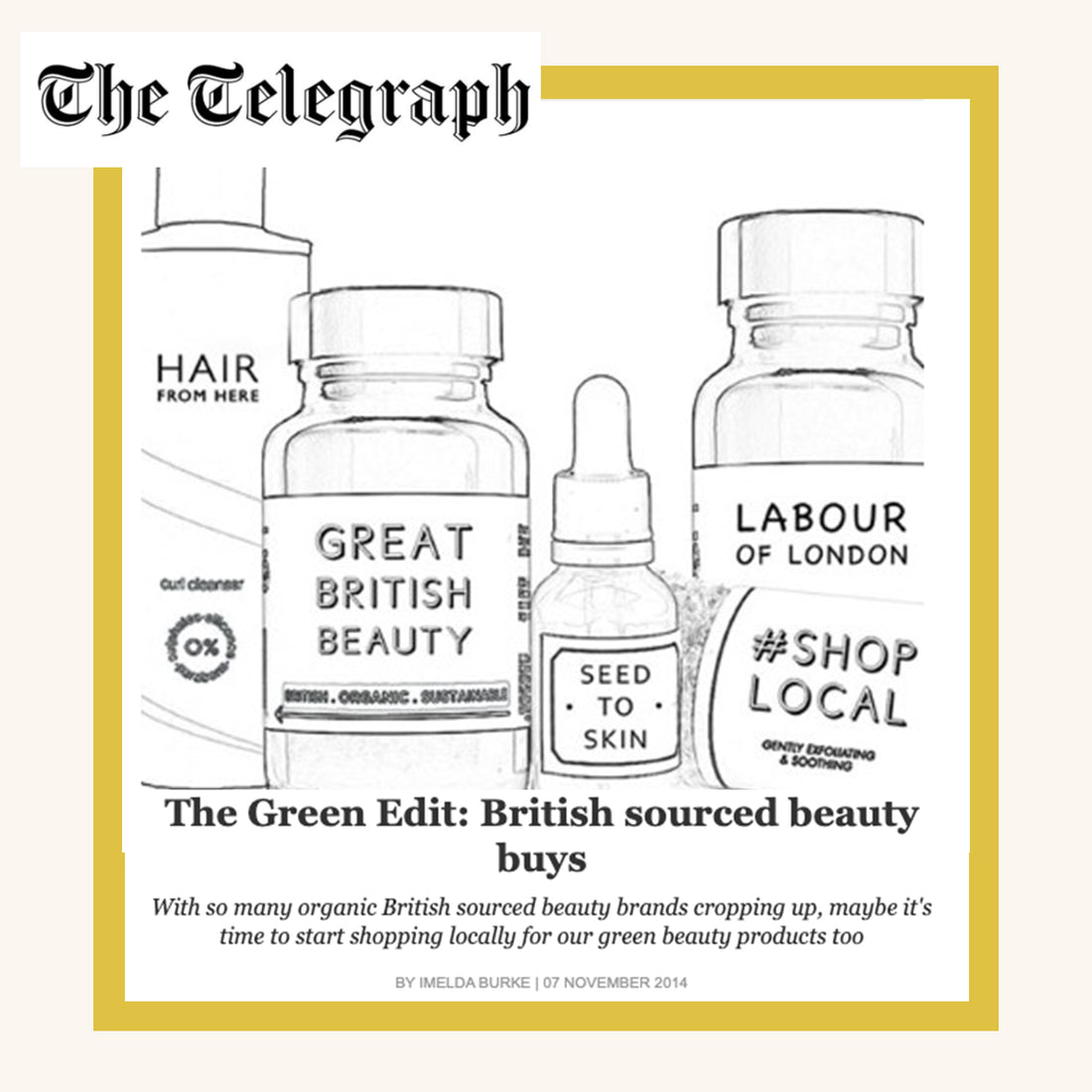 THE TELEGRAPH: The Green Edit