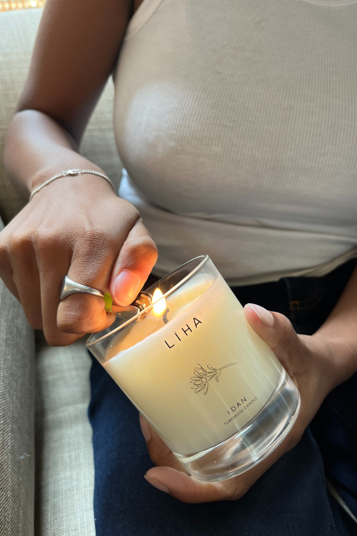 Idan Tuberose Candle ( Limited Edition) - LIHA Beauty